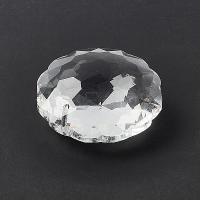 Transparent Glass Pendants GLAA-F118-10-1