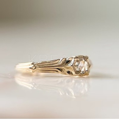 Alloy with Crystal Rhinestone Finger Rings for Women FS-WGE5B8F-02-1