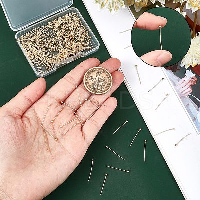 300Pcs Brass Ball Head Pins KK-CN0001-95-1