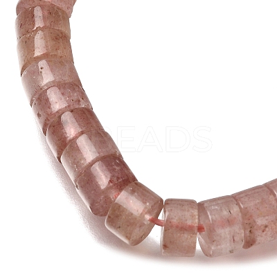 Natural Strawberry Quartz Beads Strands GG-CBA8682-B02-1