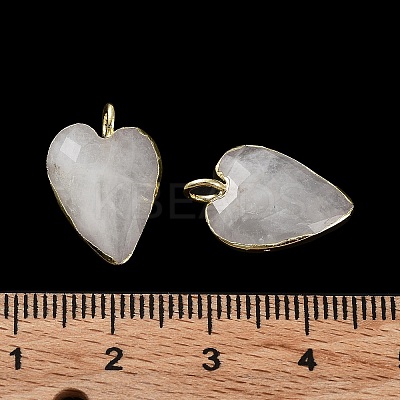 Natural Quartz Crystal Pendants G-G012-11G-01-1