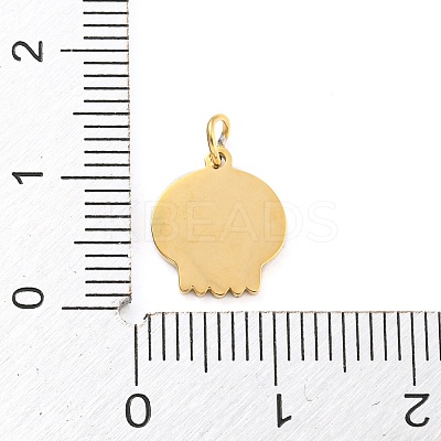 Halloween 304 Stainless Steel Charms STAS-P333-14G-1