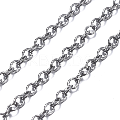 Brass Cable Chains CHC-034Y-B-NF-1