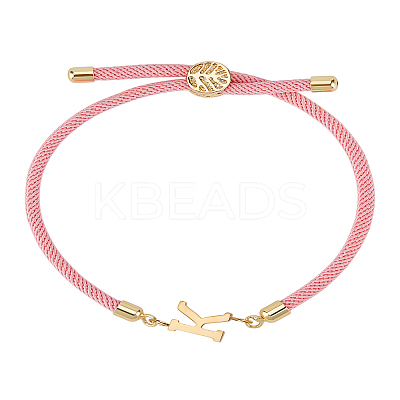 1Pc Adjustable Nylon Cord Slider Bracelets for Women BJEW-LP0001-32K-03-1