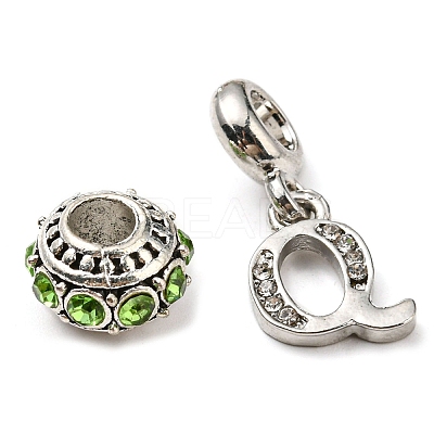 Alloy European Beads ALRI-XCP0001-16-1