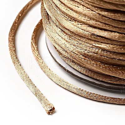 Nylon Satin Rattail Cords NWIR-A003-18-1