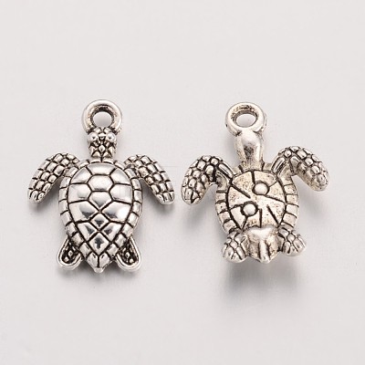 Tibetan Style Zinc Alloy Charms X-TIBEP-S287-38-1