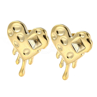 304 Stainless Steel Stud Earrings Findings EJEW-I290-04G-1