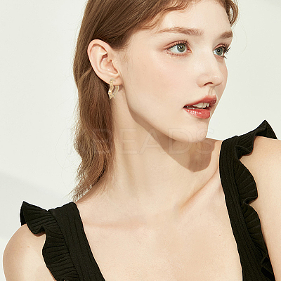 6Pcs 3 Colors Stainless Steel Hoop Earrings EJEW-BBC0001-88-1