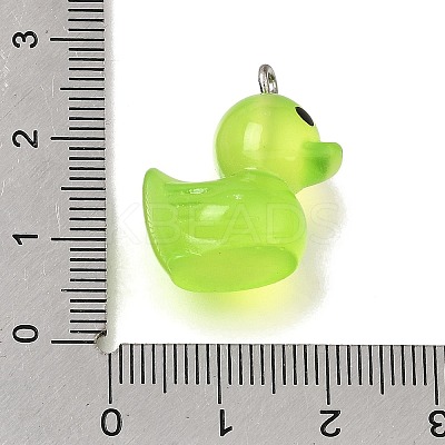 Luminous Transparent Resin Pendants RE-CBAAB56-12B-1