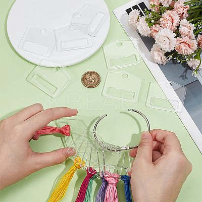 Acrylic Thread Winding Boards AJEW-BC0007-95A-1