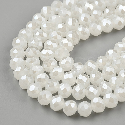 Electroplate Glass Beads Strands LS-EGLA-A034-J10mm-A01-1
