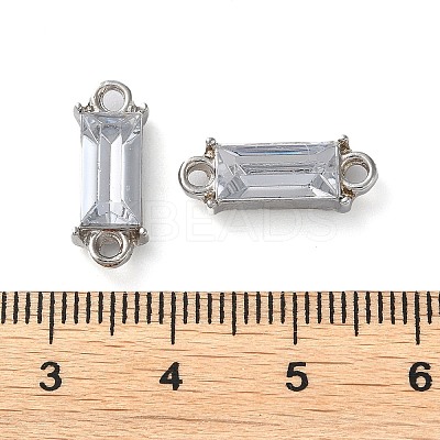 Alloy Pave Glass Connector Charms FIND-Z014-10P-1