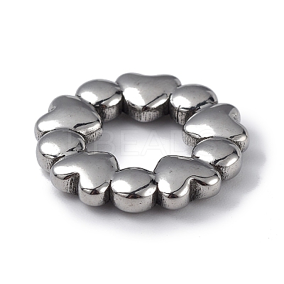 Non-Tarnish 304 Stainless Steel Linking Rings STAS-I673-02P-1
