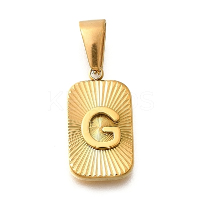 304 Stainless Steel Pendants STAS-S161-01G-G-1