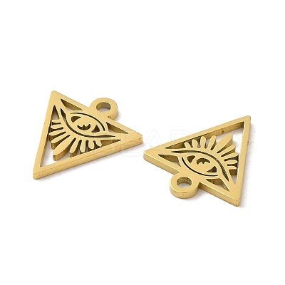 Ion Plating(IP) 304 Stainless Steel Charms STAS-J042-36G-1