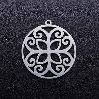 Non-Tarnish 201 Stainless Steel Pendants STAS-Q201-JN346-1-1