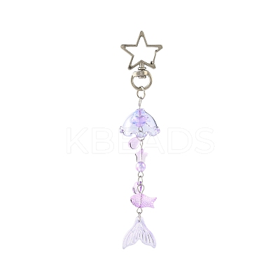 Glass & Lampwork & Acrylic Pendant Decorations KEYC-FS00033-01-1