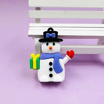 Christmas PVC Plastic Big Pendants KY-D018-02A-1