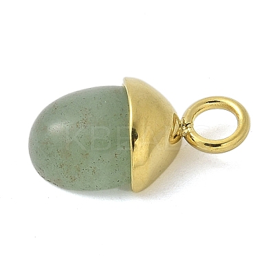 Natural Green Aventurine Pendants STAS-L277-07G-07-1