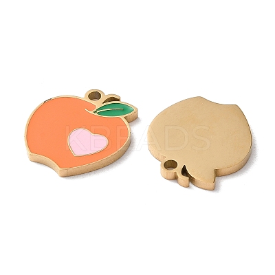 Ion Plating(IP) 304 Stainless Steel Charms STAS-C083-19G-01-1