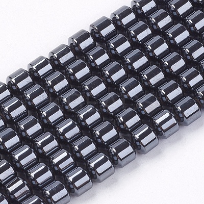 Magnetic Synthetic Hematite Beads Strands G-Q235-1