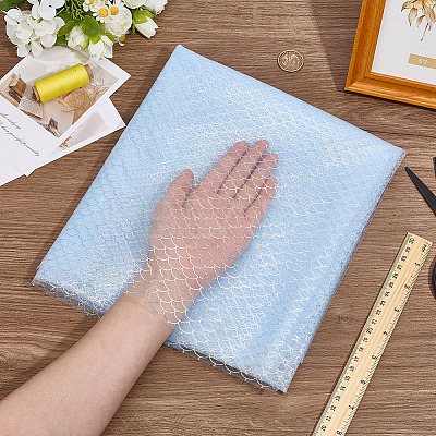 2M Polyester Mesh Fabric DIY-WH0308-668A-1