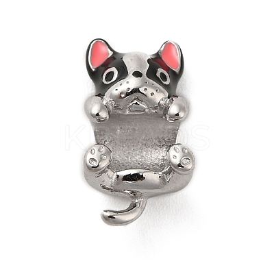 304 Stainless Steel Enamel European Beads STAS-G308-38P-1