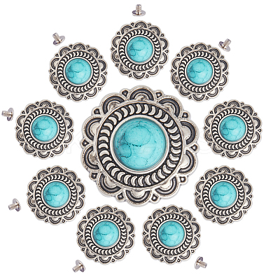 10 Sets Zinc Alloy Buttons BUTT-GF0001-35-1