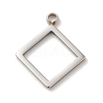 Non-Tarnish 304 Stainless Steel Pendants STAS-L022-291P-1