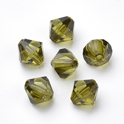 Transparent Acrylic Beads TACR-S146-8mm-25-1