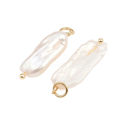 Baroque Natural Keshi Pearl Pendants PALLOY-JF04389-02-1