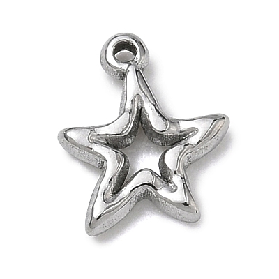 304 Stainless Steel Charms SA-B007-02P-C-1