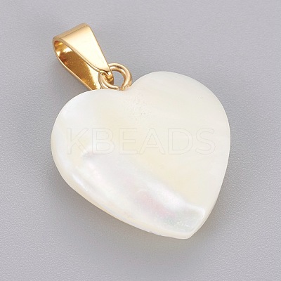 Shell Pendants STAS-F210-17G-J-1