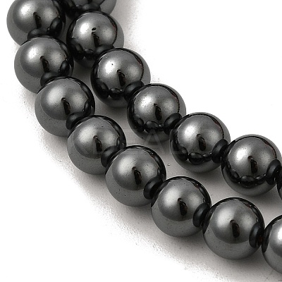 Non-magnetic Synthetic Hematite Beads Strands G-E133-4C-1