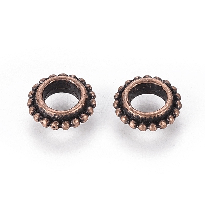 Tibetan Style Alloy Spacer Beads LS-RLF11067Y-NF-1
