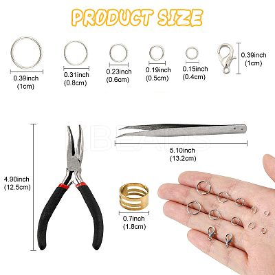 DIY Jewelry Making Finding Kits DIY-YW0012-07-1