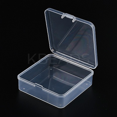 Plastic Bead Containers with Hinged Lid CON-Z007-03B-1