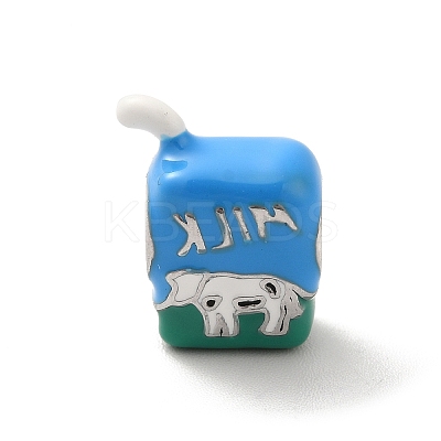 304 Stainless Steel Enamel European Beads STAS-G308-17P-1