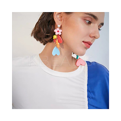 Brass Stud Earring Settings KK-PH0035-72-1