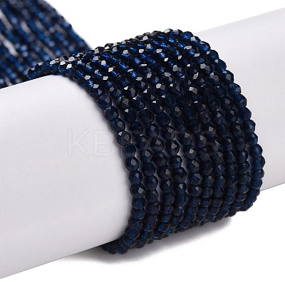 Transparent Glass Beads Strands LS-GLAA-H021-04-28-1