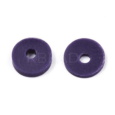 Handmade Polymer Clay Beads CLAY-Q251-4.0mm-46-1
