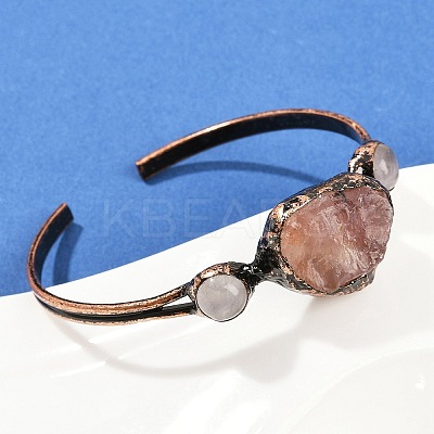 Natural Mxed Gemstone Cuff Bangles G-B149-16R-1