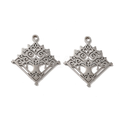 Non-Tarnish 304 Stainless Steel Pendant STAS-H212-39P-1