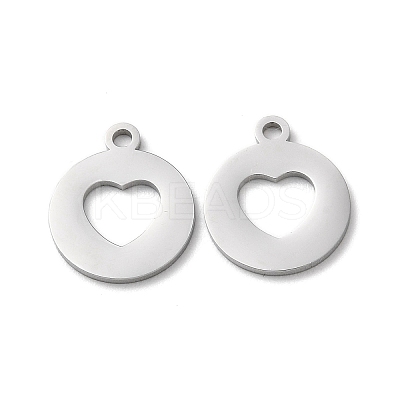 Non-Tarnish 304 Stainless Steel Charms STAS-Q303-11P-1