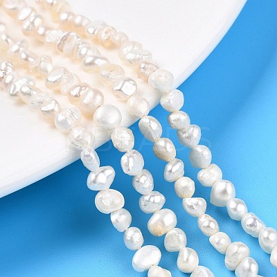 Natural Cultured Freshwater Pearl Beads Strands PEAR-N014-03C-1