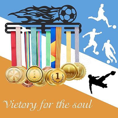 Fashion Iron Medal Hanger Holder Display Wall Rack ODIS-WH0021-169-1