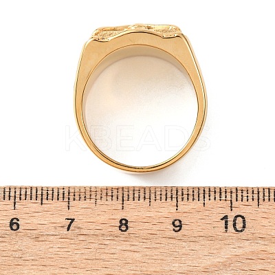 304 Stainless Steel Wide Band Finger Rings RJEW-F201-04G-1