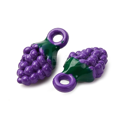 Baking Paint Alloy Pendants FIND-G097-04B-1