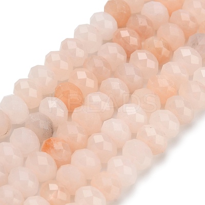 Natural Pink Aventurine Beads Strands G-Z111-A05-1
